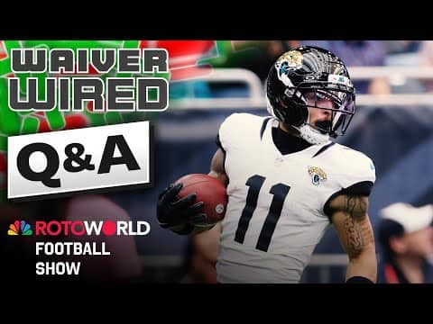 NFL Fantasy Football Q&A w/ RotoPat, Kyle Dvorchak (11/10/25) | Rotoworld Football Show | NBC Sports