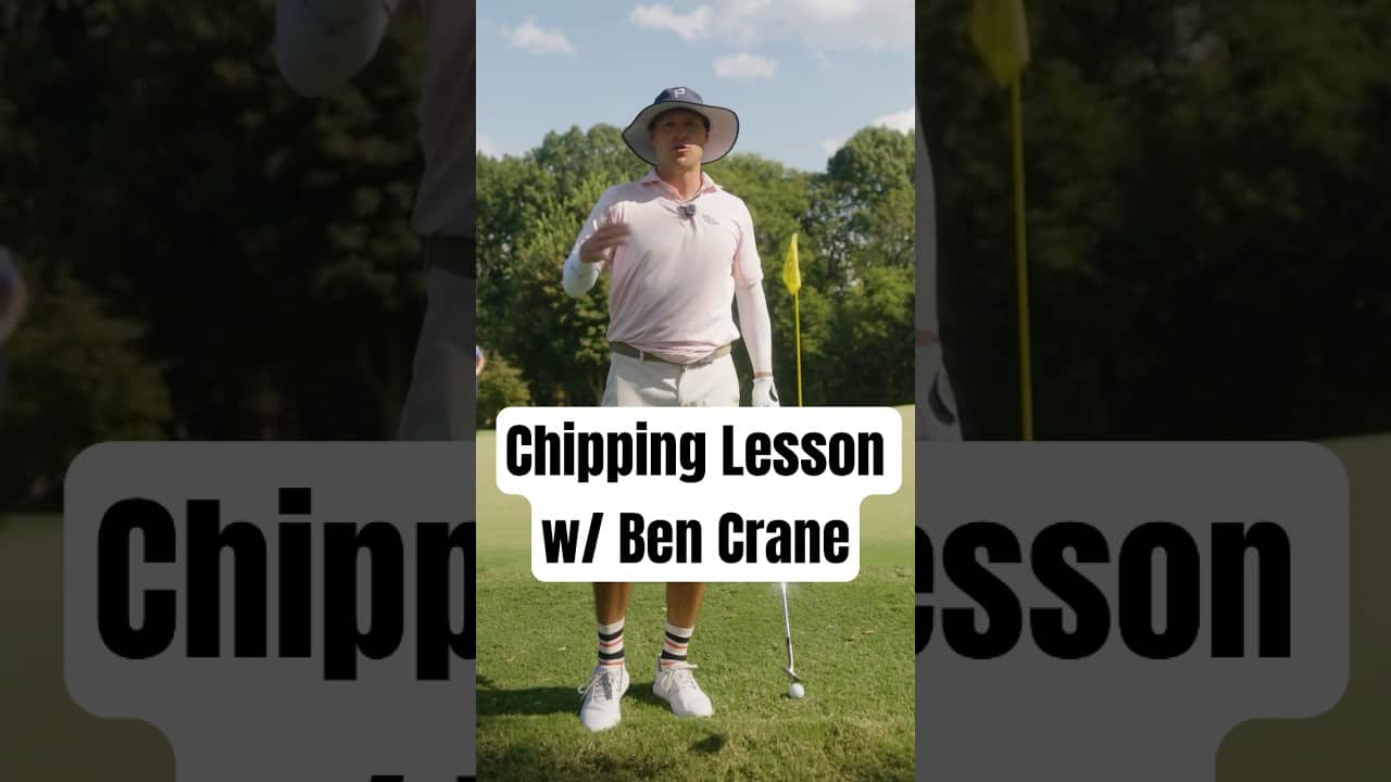 Handle lean and chest forward ✅ #golftips #golfadvice #progolf #golfshortgame #themasters
