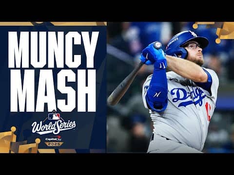 Max Muncy hits a LONG home run to make it a 1-run game in World Series Game 7! 📏