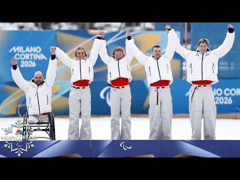 Team USA Para XC dream team receives gold medals after thrilling relay comeback | NBC Sports