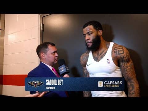 Saddiq Bey | Pelicans-76ers Postgame 1/31/26