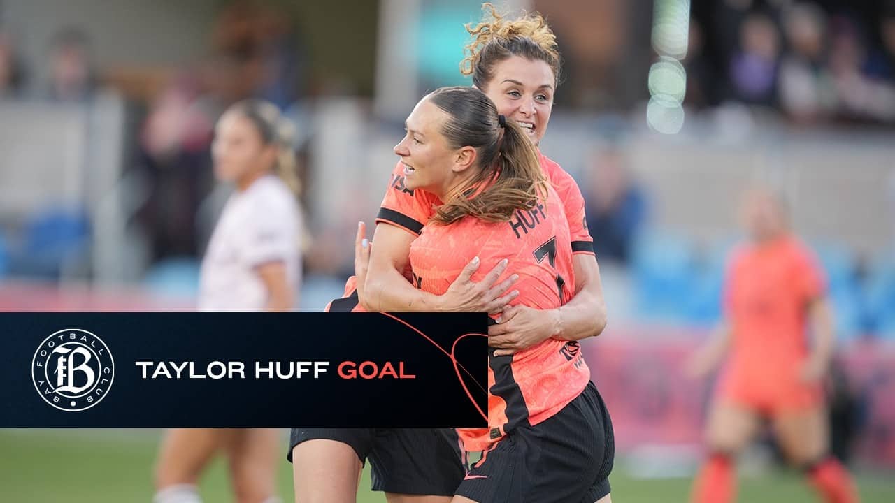 Bay FC goal by Taylor Huff against Angel City FC