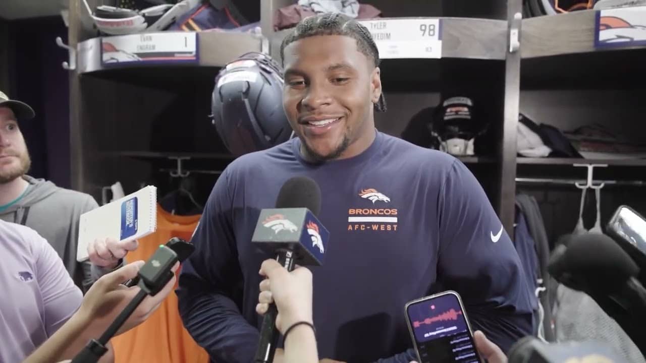 Denver Broncos Rookie Tyler Onyedim on Replacing John Franklin-Myers: 'I Want To Be My Own Person'