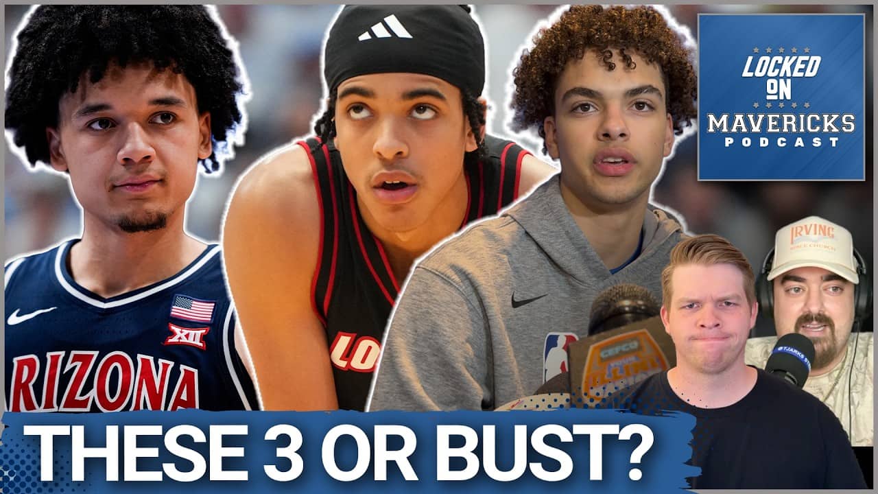 Keaton Wagler, Brayden Burries, Mikel Brown Jr or BUST for the Mavs in the 2026 NBA Draft?