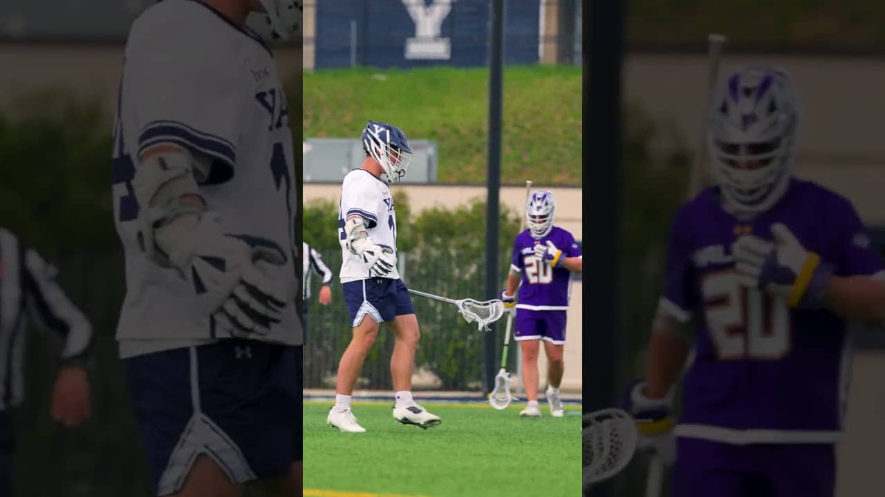🔈 Sights and sounds from Yale’s big win over UAlbany in New Haven #lacrosse