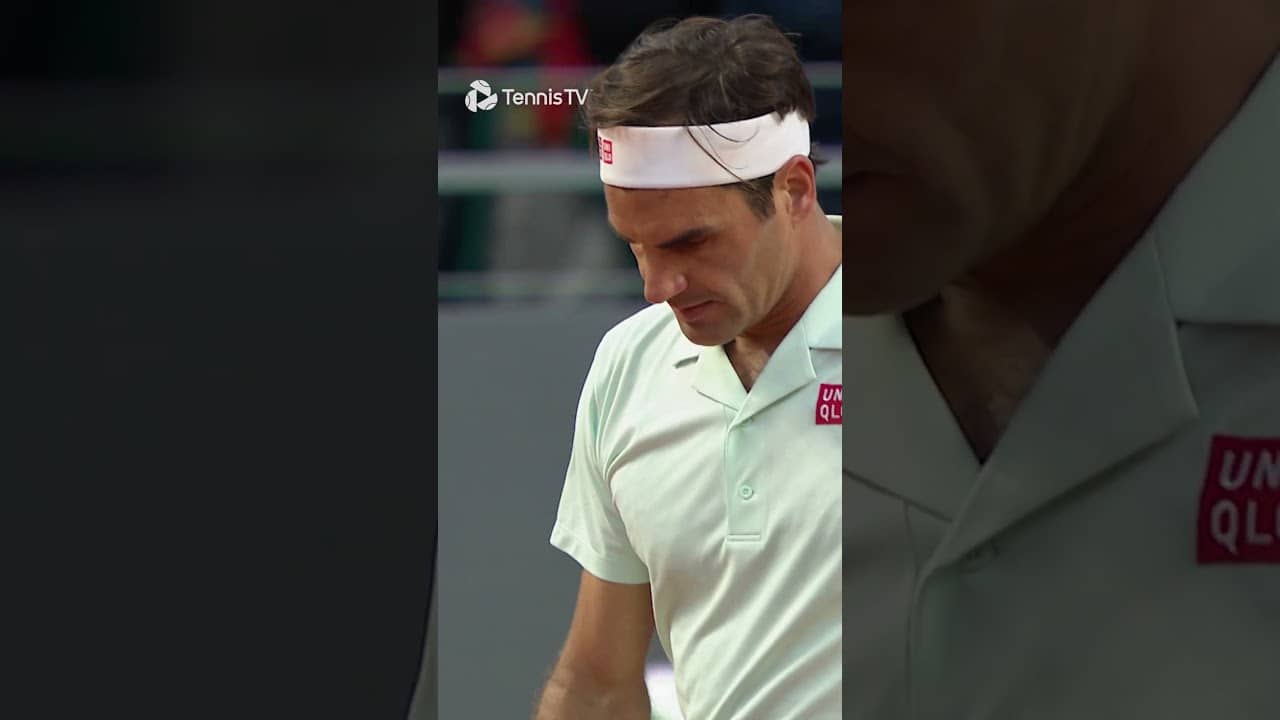When Federer Saved MATCH POINTS On His Final ATP Tour Clay Win 🤯