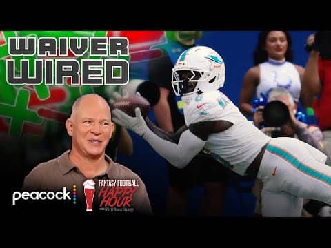 Malik Washington leads deep league WR waiver pickups | Fantasy Football Happy Hour | NFL on NBC