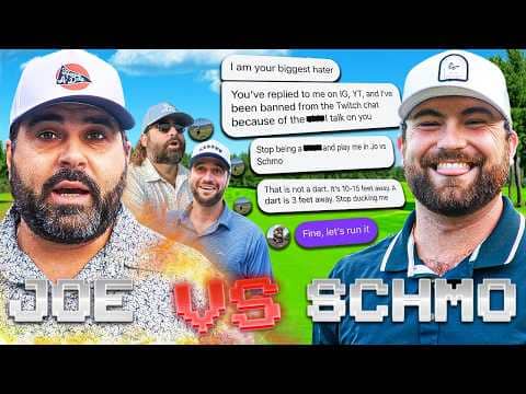 He Challenged His Biggest Hater To A Golf Match (INTENSE)