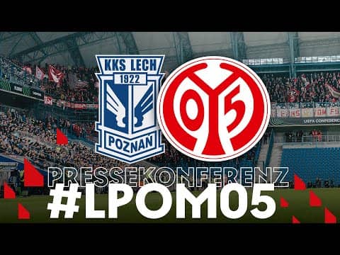 Die PK nach dem Spiel gegen KKS Lech Poznan | #LPOM05 | #05ertv | 2025/26