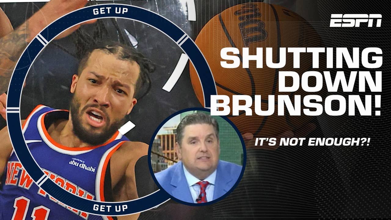 Brian Windhorst says ‘the Spurs' strategy on Brunson is working, but…’ 😬 | Get Up