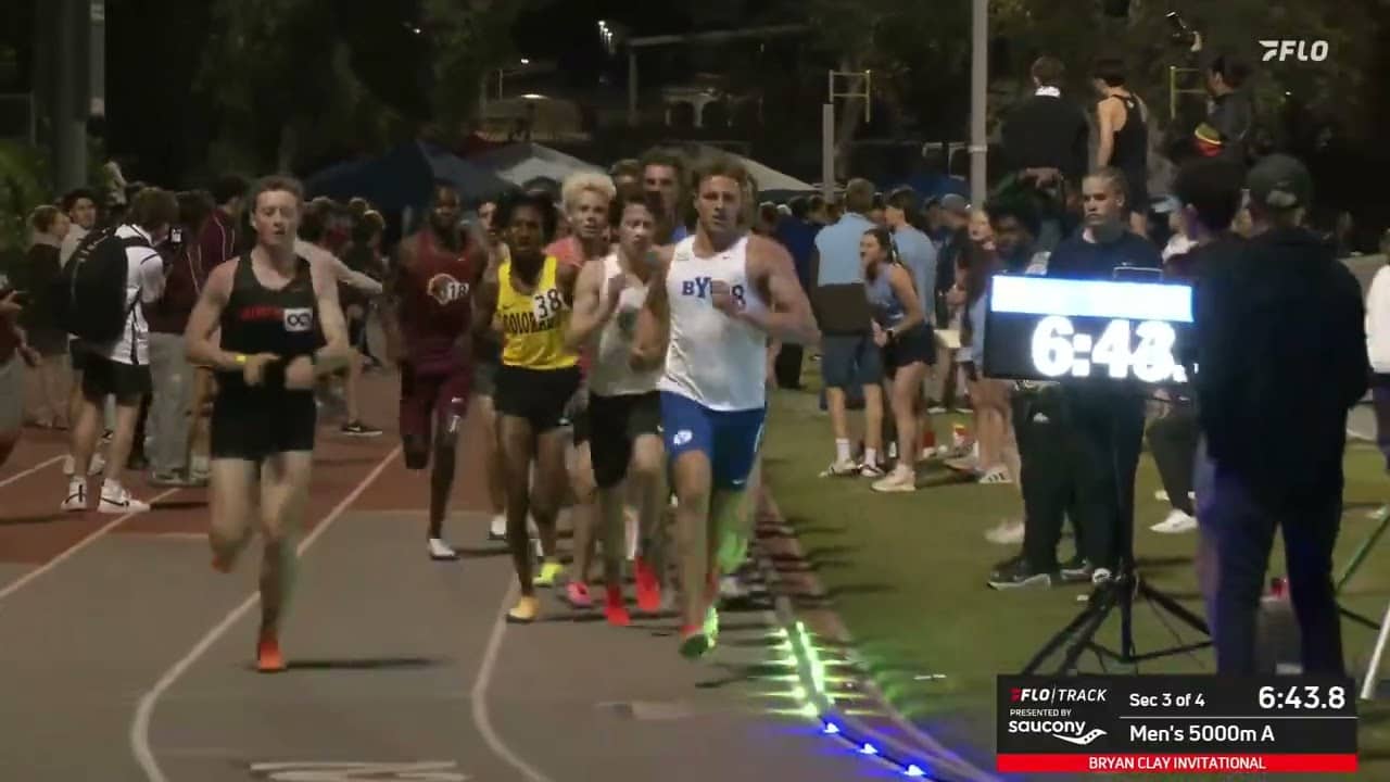 Abdinasir Hassan Runs High School No. 9 ALL-TIME 5000m 🔥 13:52.31 | 2026 Bryan Clay Invitational