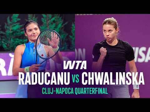 Emma Raducanu vs. Maja Chwalinska | 2026 Cluj-Napoca Quarterfinal | WTA Match Highlights