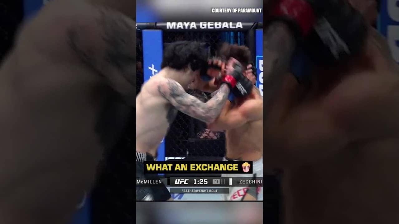 McMillen vs. Zecchini 🍿 #UFCVegas115