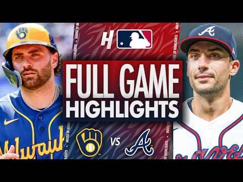 Milwaukee Brewers vs Atlanta Braves - FULL GAME HIGHLIGHTS 🔥 June 21, 2026 MLB Season