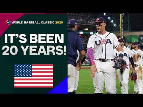 20 years later! Team USA beats Team Mexico in the World Baseball Classic for 1st time since 2006!