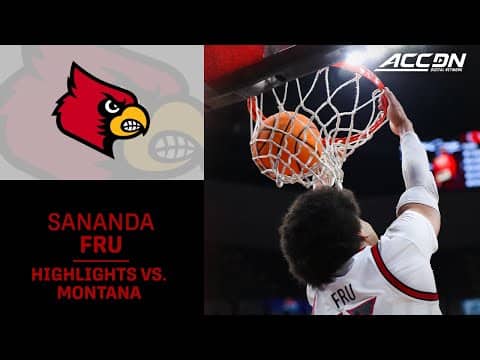 Louisville F/C Sananda Fru Highlights vs. Montana
