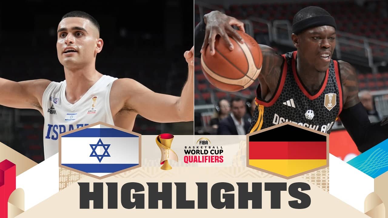 Israel 🇮🇱 v Germany 🇩🇪 | Highlights | FIBA Basketball World Cup 2027 European Qualifiers
