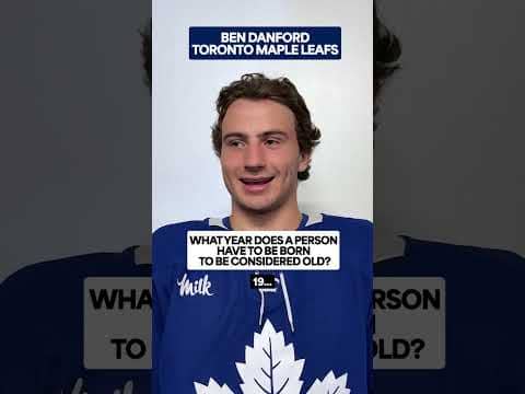 NHL Rookies answer what birth year makes a person old 🎂