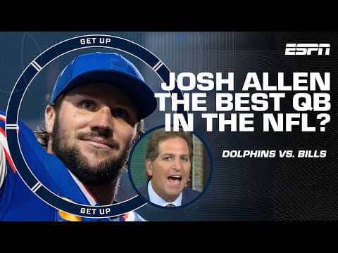 Peter Schrager IN AWE of Josh Allen after Bills win vs. Dolphins 🗣️ 'HE IS SO SMART!' | Get Up
