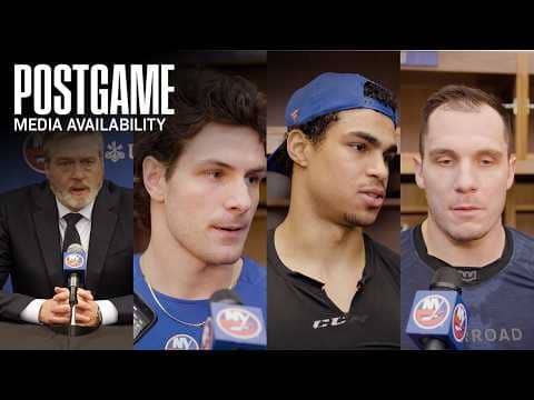 New York Islanders Postgame Availability | NYI vs BUF