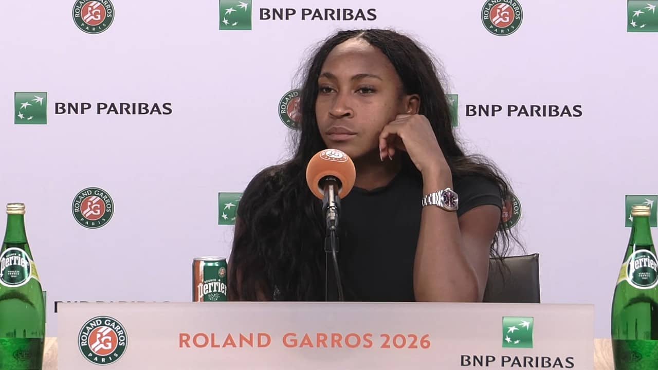 Roland-Garros 2026 - Coco Gauff: “I Lost the Same Way as Rome and Madrid”