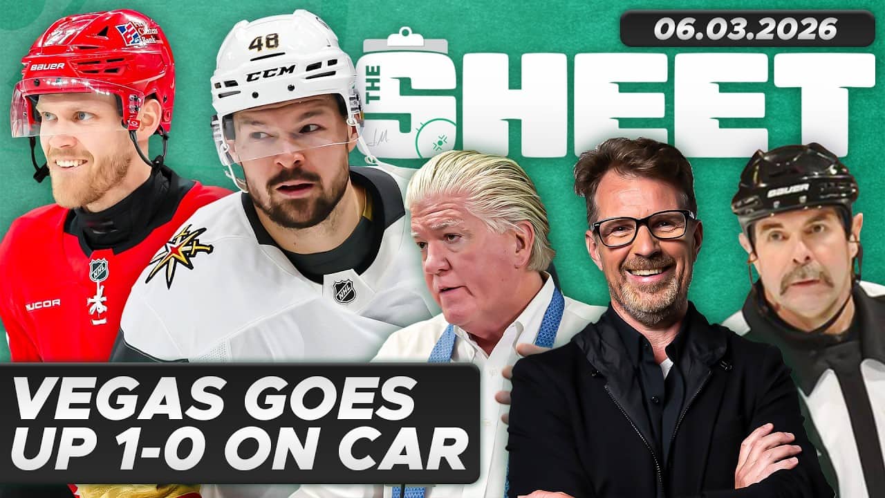 Golden Knights Take Game 1 in Carolina ft. Brian Burke & Bill McCreary | The Sheet with Jeff Marek
