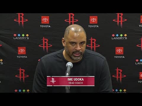 Ime Udoka with a Press Conference vs Pacers