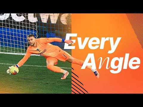 Every Angle | Bart Verbruggen's BRILLIANT West Ham Double Save 🧤 🧤