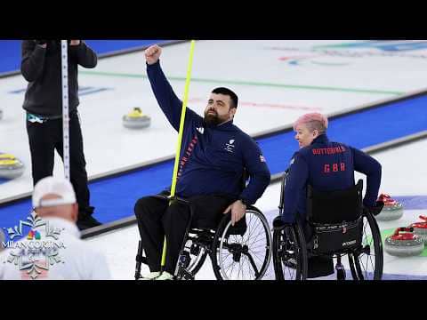 Great Britain holds off Team USA in back and forth wheelchair curling showdown | Winter Paralympics