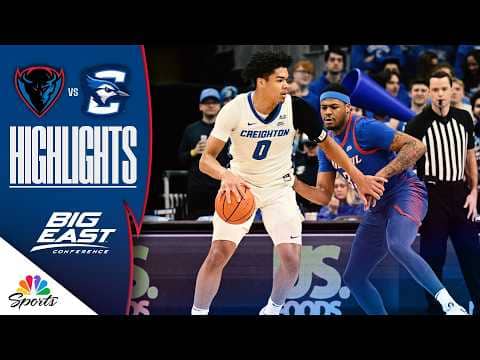 DePaul vs. Creighton | COLLEGE BASKETBALL HIGHLIGHTS | 2/25/26 | NBC Sports