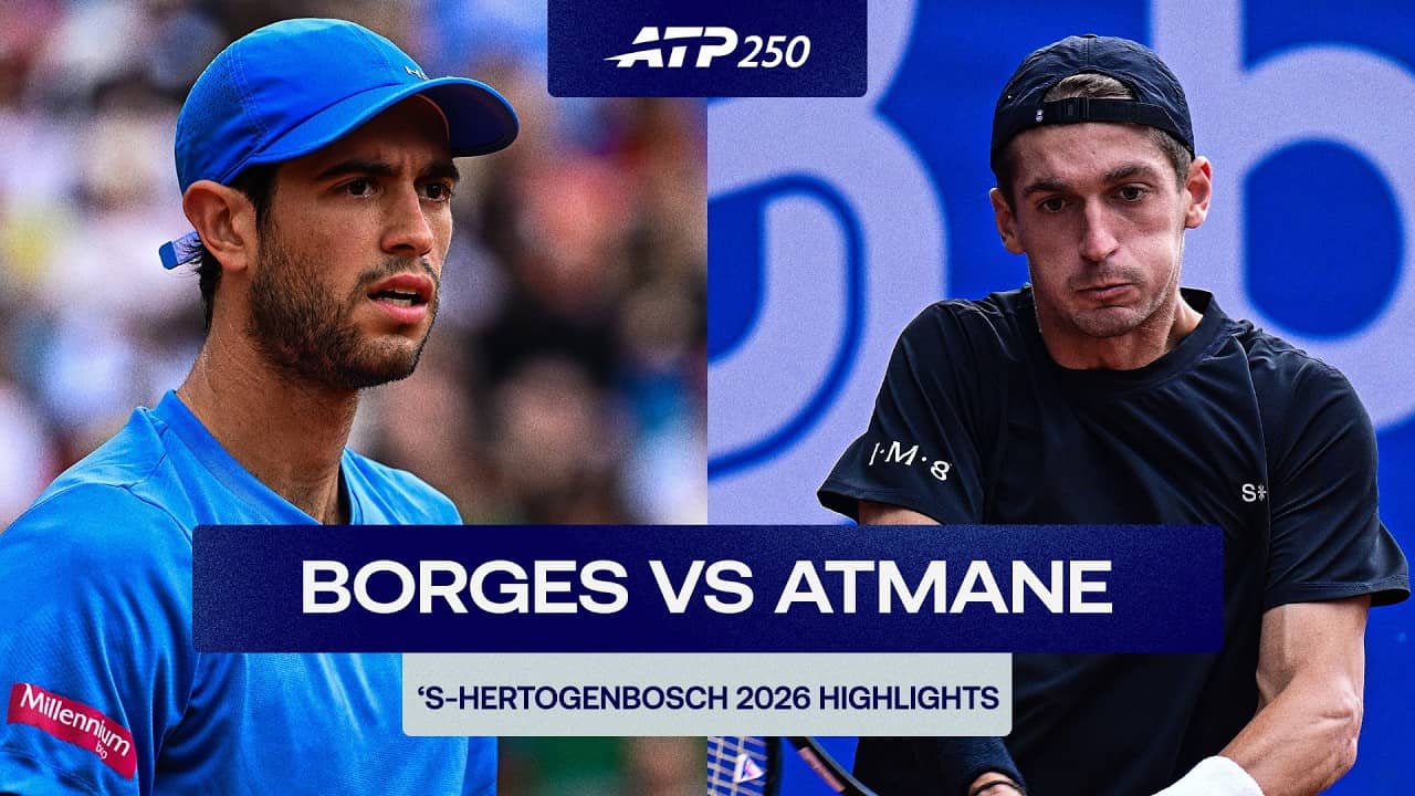 Nuno Borges vs. Terence Atmane Highlights | ‘s-Hertogenbosch 2026 Round 1