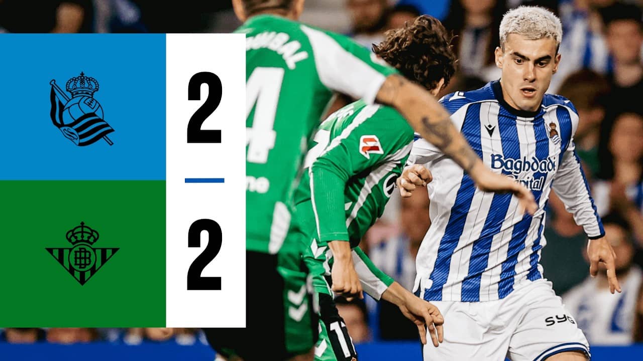 HIGHLIGHTS | LaLiga 25-26 | J35 | Real Sociedad 2 - 2 Real Betis