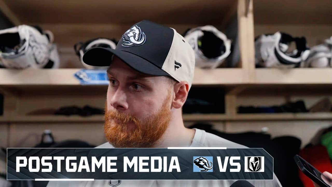 Lawson Crouse, John Marino, Clayton Keller and André Tourigny | 04.29 Postgame Media