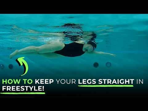 How to Keep Your Legs Straight in Freestyle | Fix Splaying for a Stronger Kick!