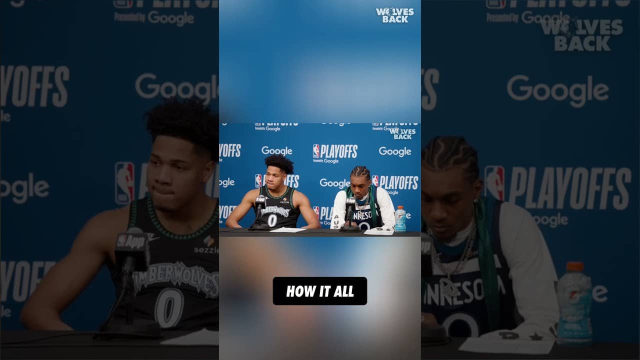 TJ feeling good for round 2. #timberwolves #nba #minnesota #playoffs  #wolvesback