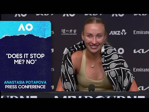 Anastasia Potapova Press Conference | Australian Open 2026 First Round