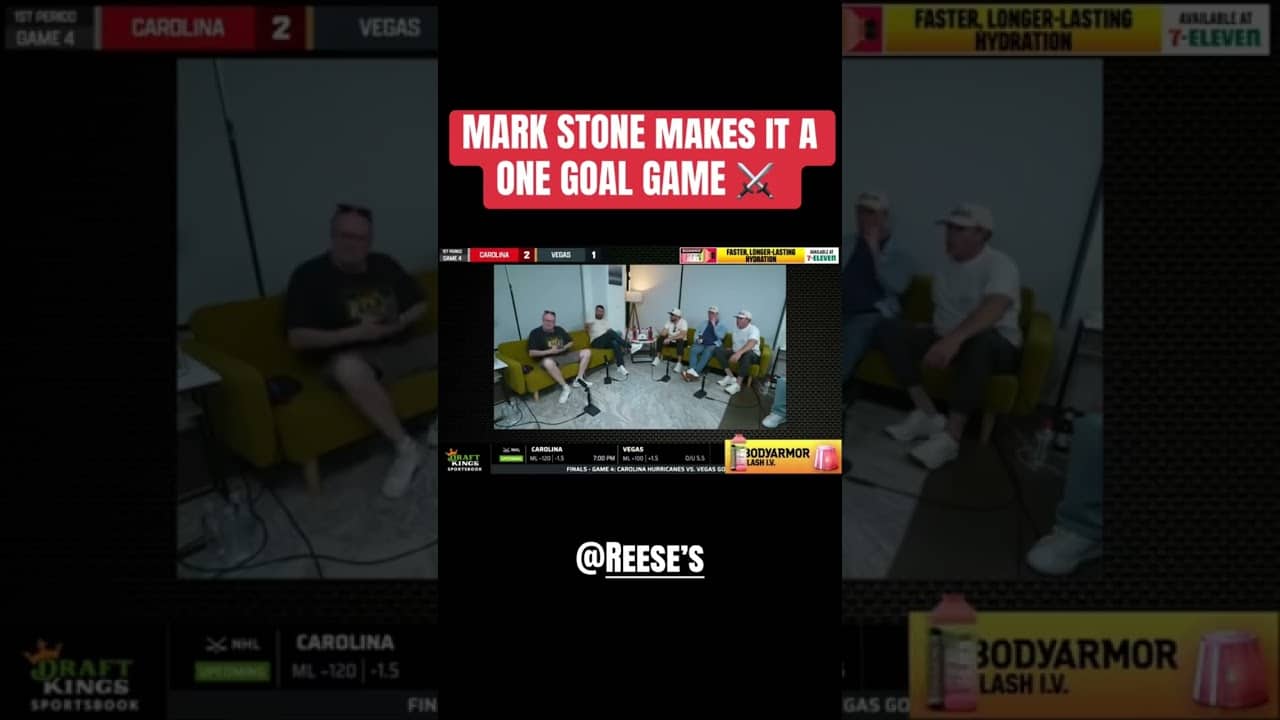 Mark Stone point ✅ @Reeses