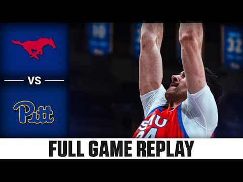 SMU vs. Pitt Full Game Replay | 2025-26 ACC Men's Basketball