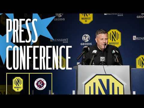 BJ Callaghan | Press Conference vs New England Revolution