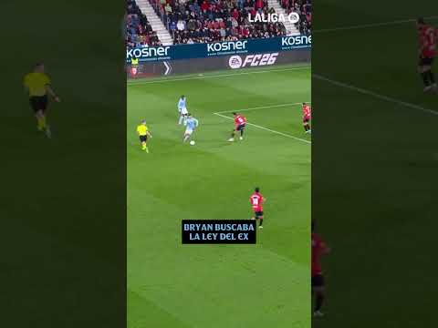 BRYAN ZARAGOZA back home 🔙 #LALIGAHighlights #shorts