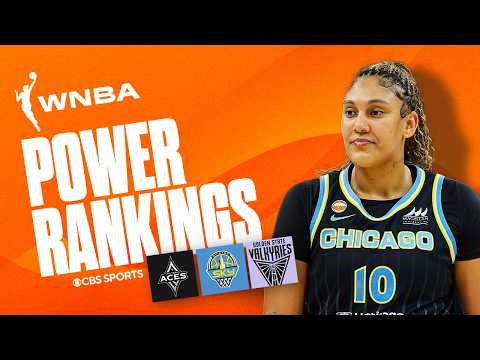 WNBA Power Rankings: Aces remain No. 1, Chicago Sky jump up to No. 2, & Indiana Fever out of Top 5