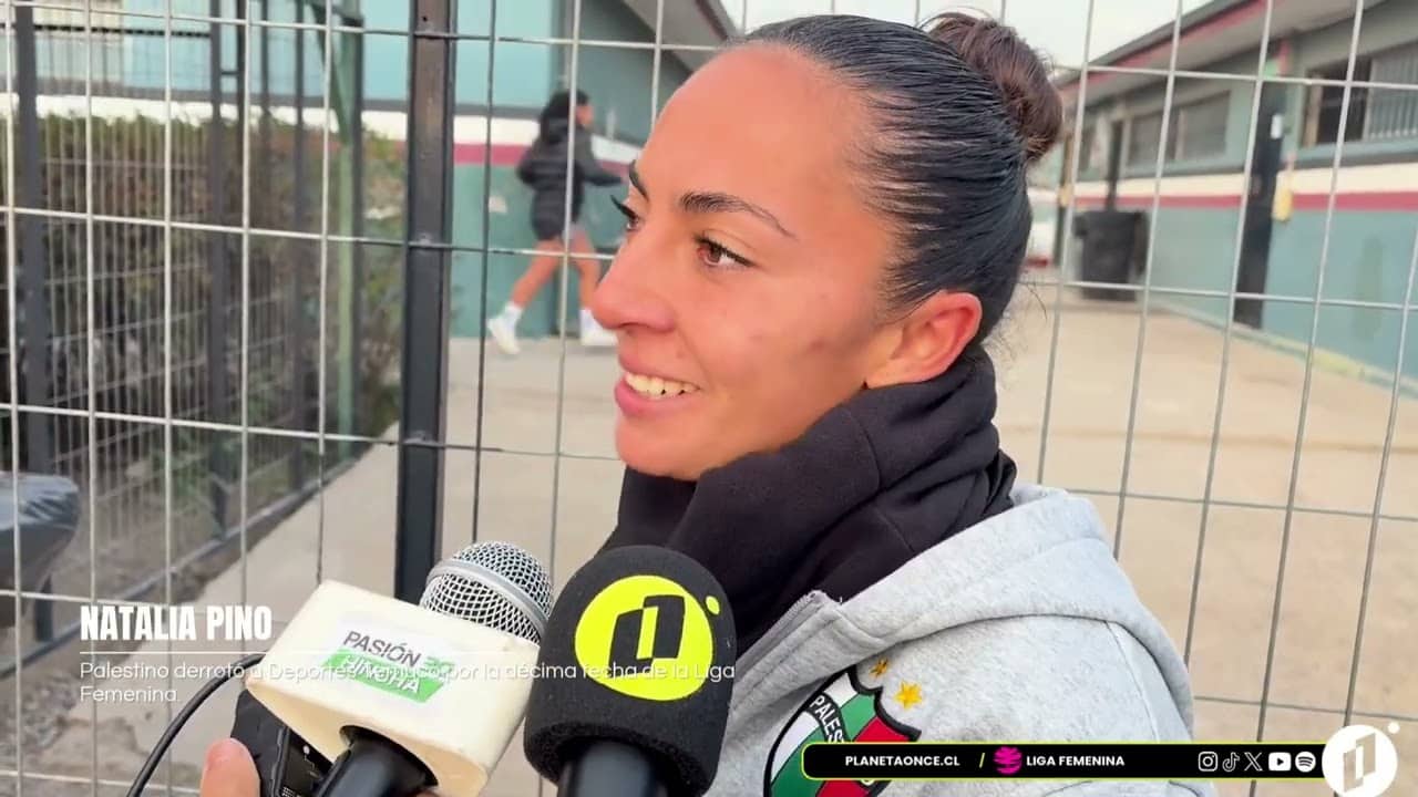 Declaraciones Natalia Pino Palestino 5-0 D. Temuco Fecha 10 Liga Femenina 24-05-2026