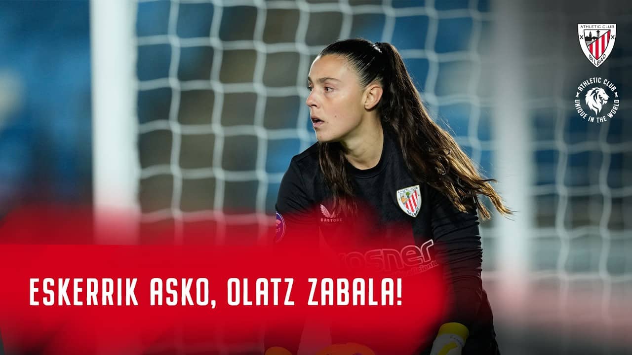 Olatz Zabala I Despedida-Agurra I Athletic Club