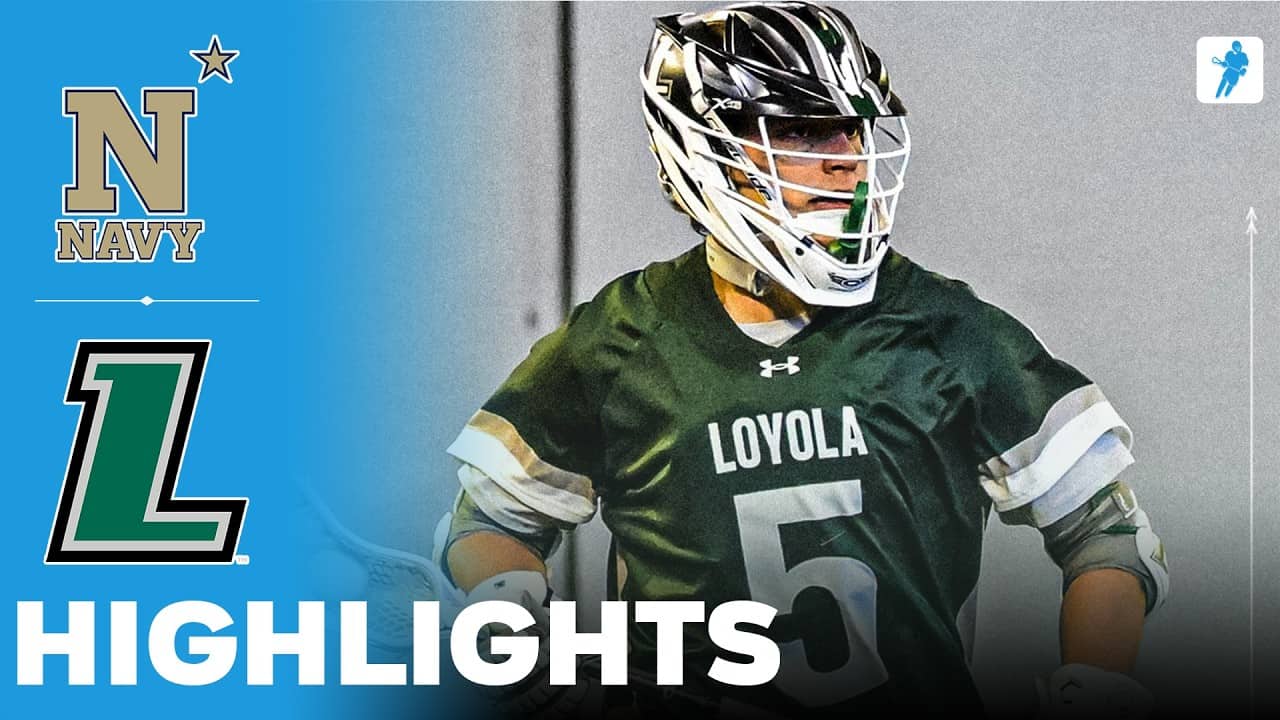 Navy vs Loyola | NCAA College Lacrosse | Highlights - April 24, 2026