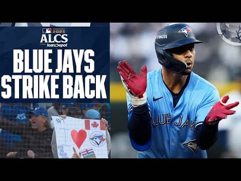 Blue Jays retaliate in the 3rd! Andrés Giménez's FIRST Postseason homer was a BIG one 💪