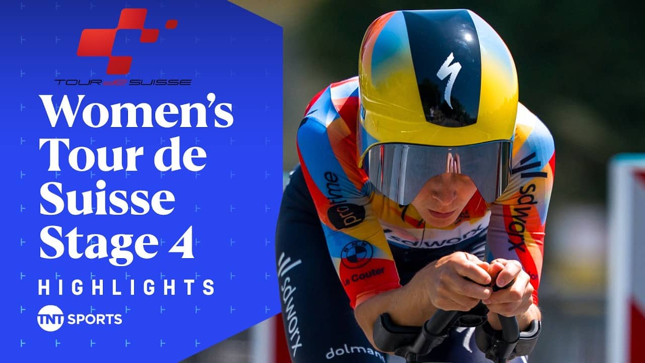 TIME TRIAL! ⌚ | 2026 Tour de Suisse Women Stage 4 Race Highlights | TNT Sports Cycling