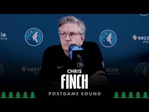 “I Thought He [Jaden] Looked Really, Really Good.” | Chris Finch Postgame Sound | 04.08.26