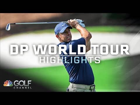 DP World Tour Highlights: 2025 DP World Tour Championship, Round 2 | Golf Central | Golf Channel