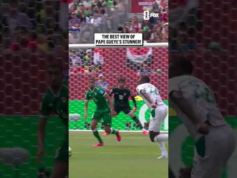 Pape Gueye could not hit this one ANY BETTER 🇸🇳