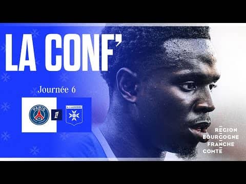 J6 - La conférence de presse de Christophe Pélissier et Marvin Senaya avant PSG-AJA